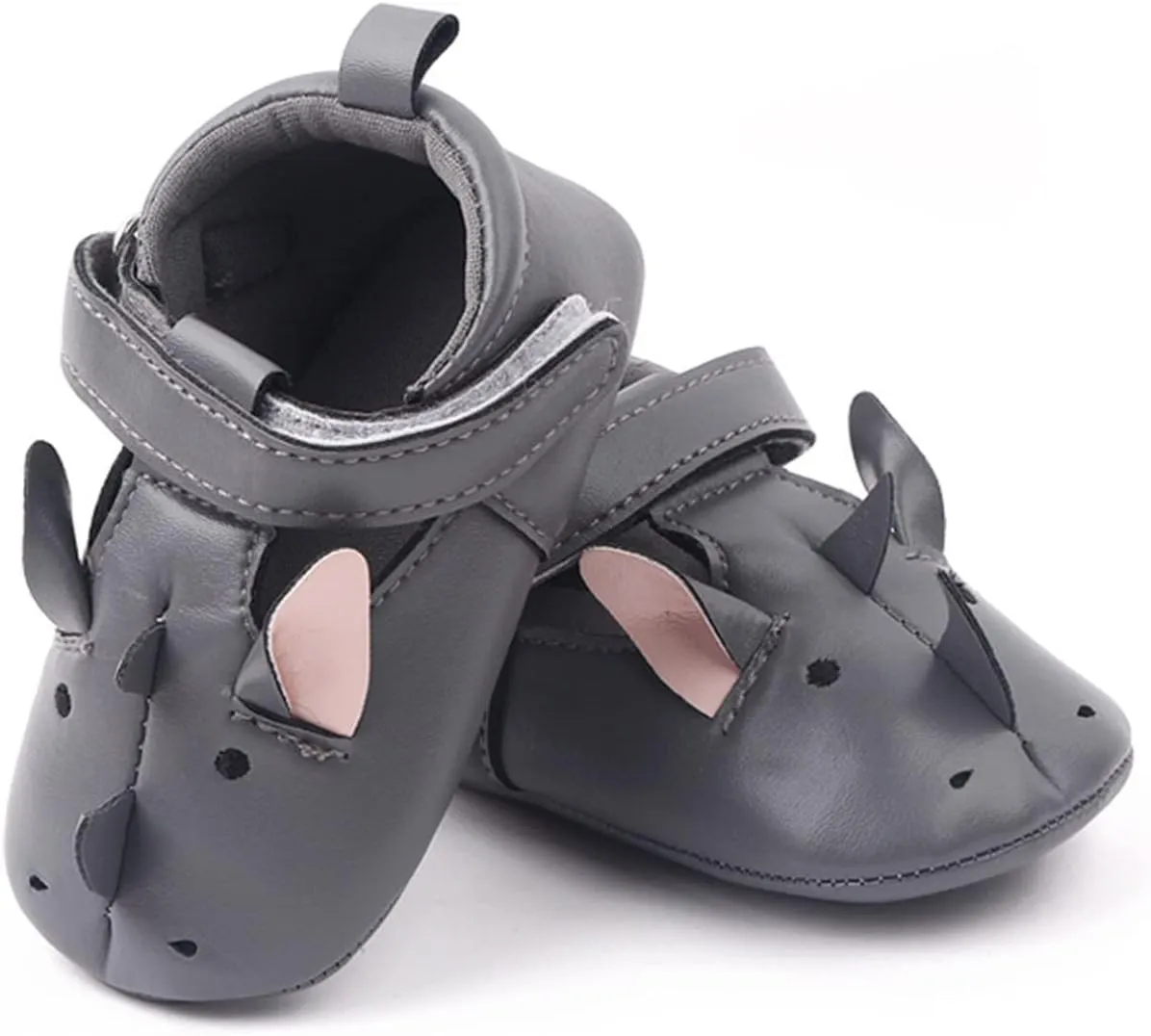 Infant Toddler Shoes Soft Sole Cartoon Animals Hook Loop Casual Shoes Princess Shoes Toddler Shoes Size One Baby Girl