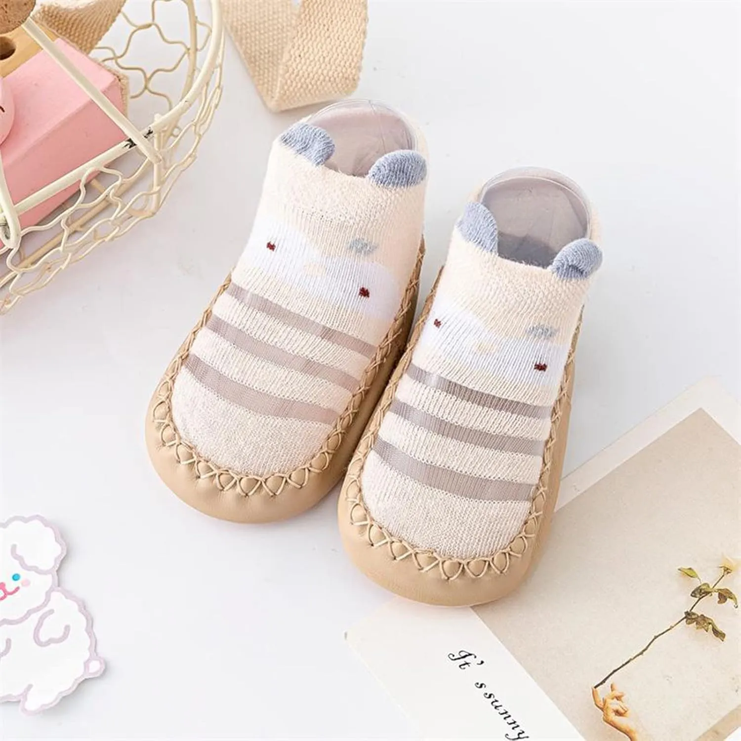 Infant Toddler Shoes Soft Sole Toddler Shoes Bow Glitter Sequins Non Slip Breathable Baby Flip Flops Girls