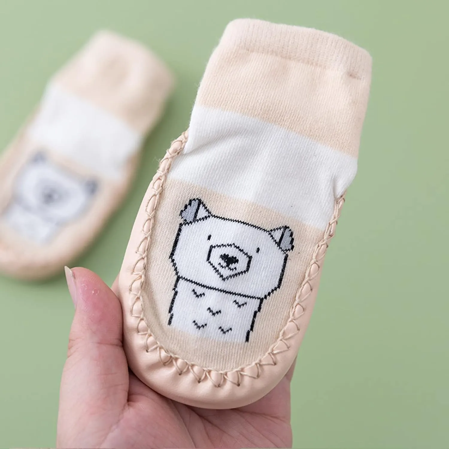 Infant Toddler Shoes Soft Sole Toddler Shoes Cartoon Animal Print Non Slip Breathable Rubber Sandals for Kids