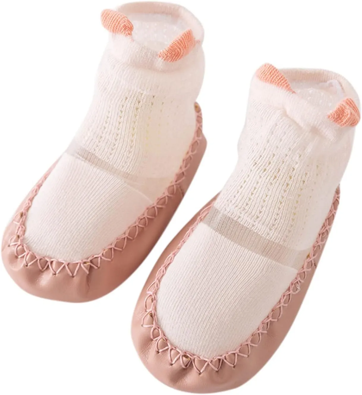 Infant Toddler Shoes Soft Sole Toddler Shoes Ears Decoration Non Slip Breathable Socks Baby Sandals Size 6