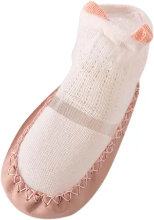 Infant Toddler Shoes Soft Sole Toddler Shoes Ears Decoration Non Slip Breathable Socks Baby Sandals Size 6