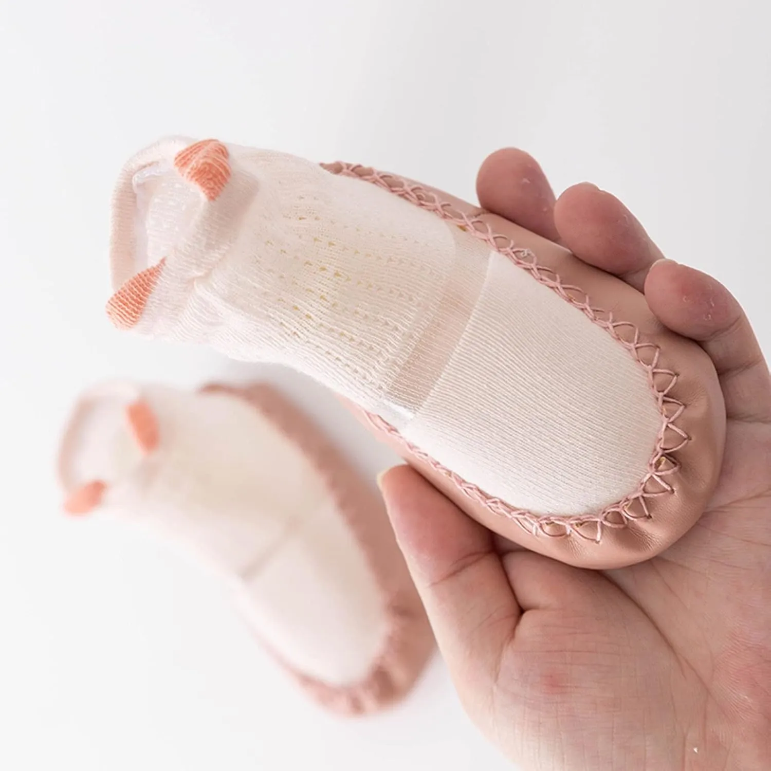 Infant Toddler Shoes Soft Sole Toddler Shoes Ears Decoration Non Slip Breathable Socks Baby Sandals Size 6