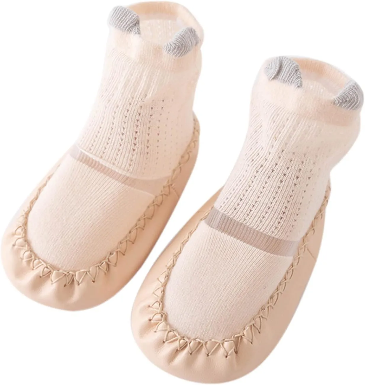Infant Toddler Shoes Soft Sole Toddler Shoes Ears Decoration Non Slip Breathable Socks Sandals Girls Size 3