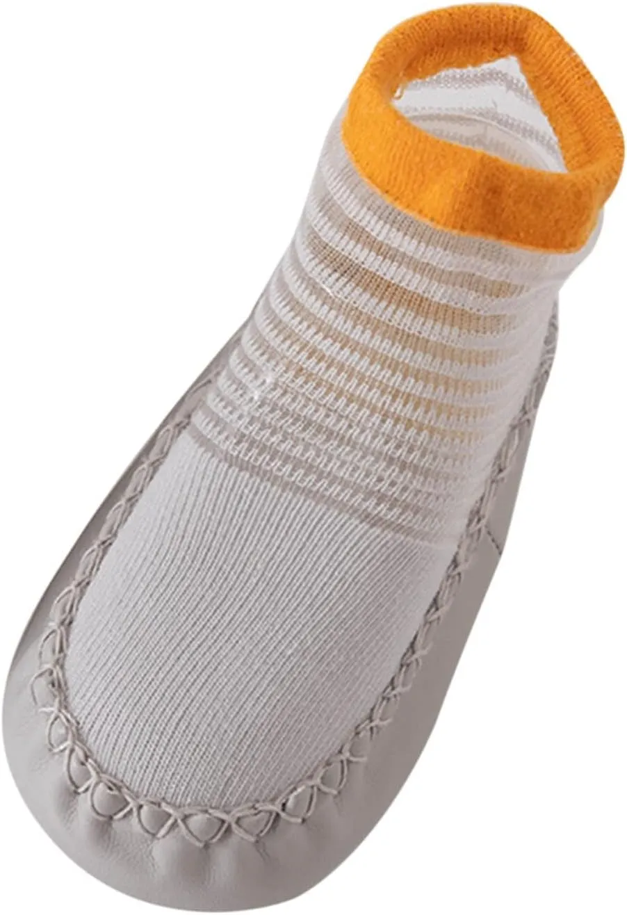 Infant Toddler Shoes Soft Sole Toddler Shoes Striped Hollow Breathable Non Slip Socks Girls Sandals Size 3