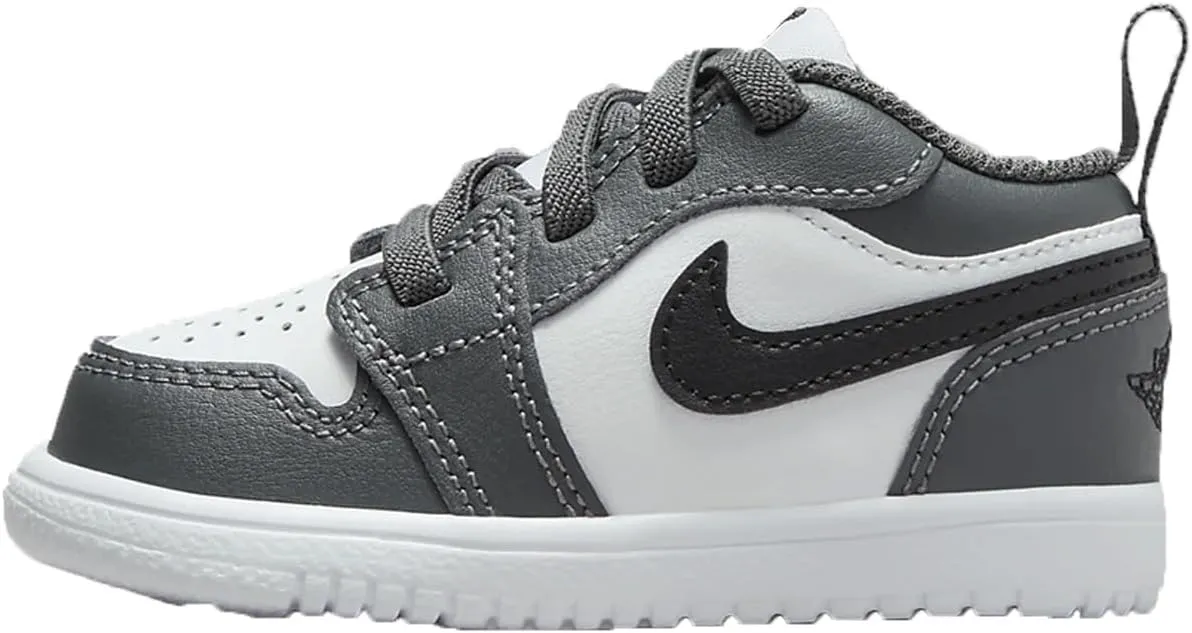 Jordan 1 Low Alt Baby/Toddler Shoes (DR9747-152, White/Iron Grey/Black)