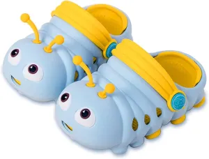 JUXI Toddler Clogs Girls Boys Clogs Garden Shoes EVA Lightweight Summer Slipper Cartoon Slides Baby Comfort Sandals