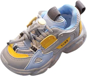 Kids Girls Sports Shoes Casual Single Shoes First Walkers Shoes Summer Outdoor Soft Breathable Sports Girls Size Shoes
