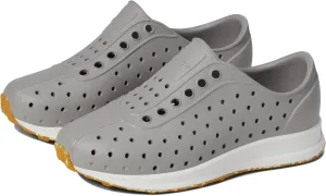 Native Shoes Robbie (Toddler) Pigeon Grey/Shell White/Mash Speckle Rubber 9 Toddler M
