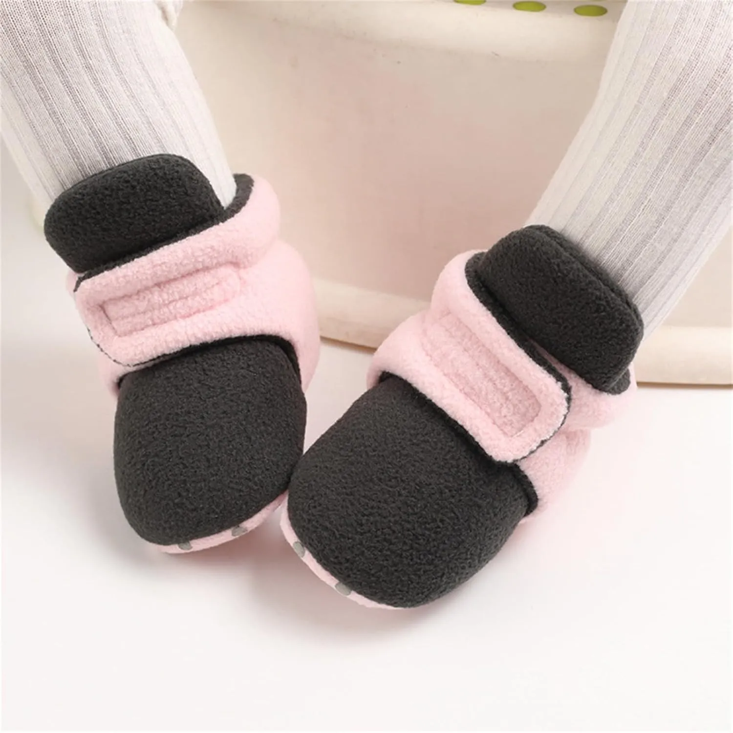 Newborn Infant Baby Star Print Sneaker Anti Slip Soft Sole Toddler Shoes Shoes for Beginning Walkers Girl