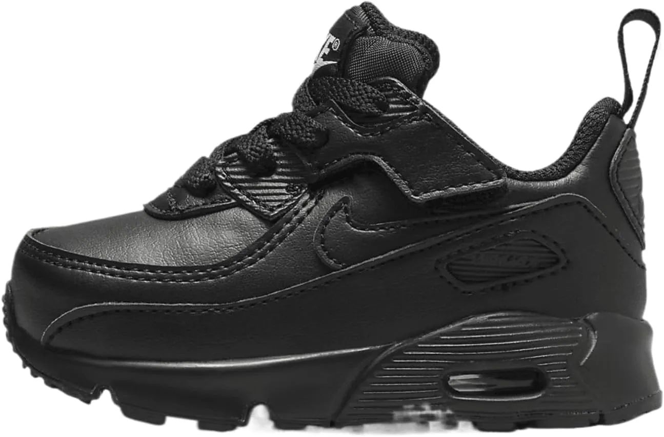 Nike Air Max 90 EasyOn Baby/Toddler Shoes (HF6359-001, Black/Black/Black) Size 5