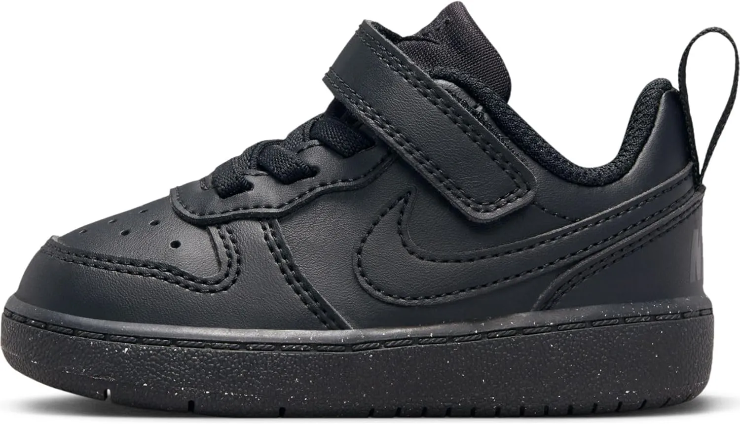 Nike Court Borough Low Recraft Baby/Toddler Shoes (DV5458-002, Black/Black/Black)