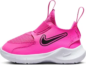 Nike Flex Runner 3 Baby/Toddler Shoes (FN1478-602, Laser Fuchsia/Black) Size 2