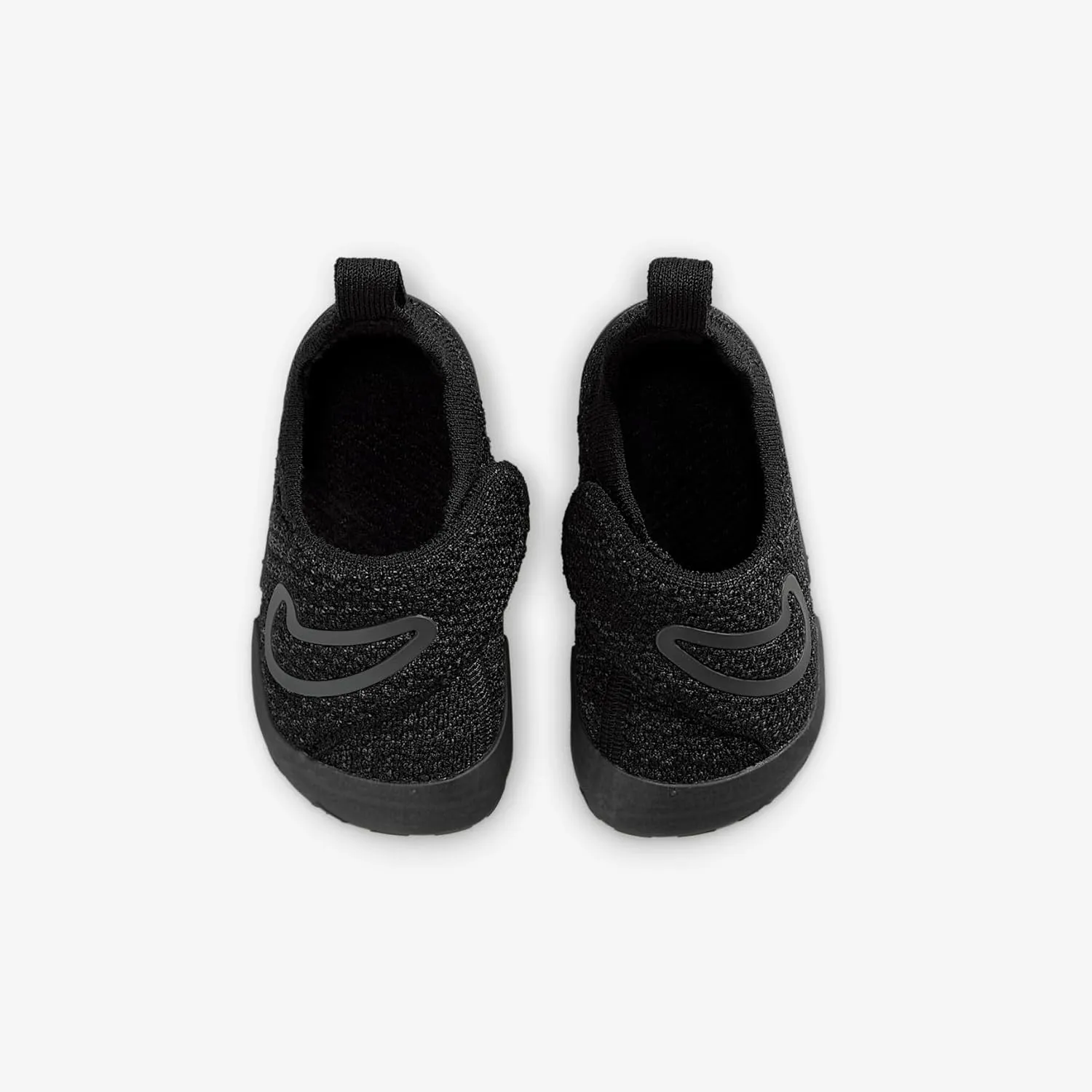 Nike Swoosh 1 Baby/Toddler Shoes (FB3244-003, Black/Anthracite)