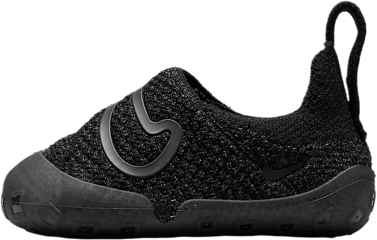 Nike Swoosh 1 Baby/Toddler Shoes (FB3244-003, Black/Anthracite)