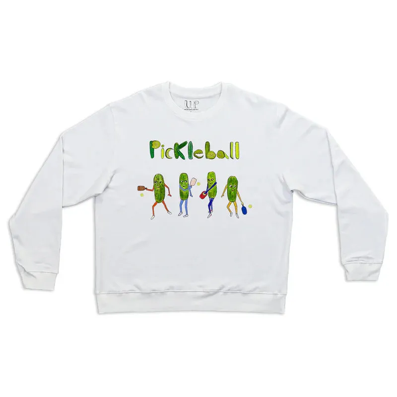 Pickleball Crewneck Sweatshirt