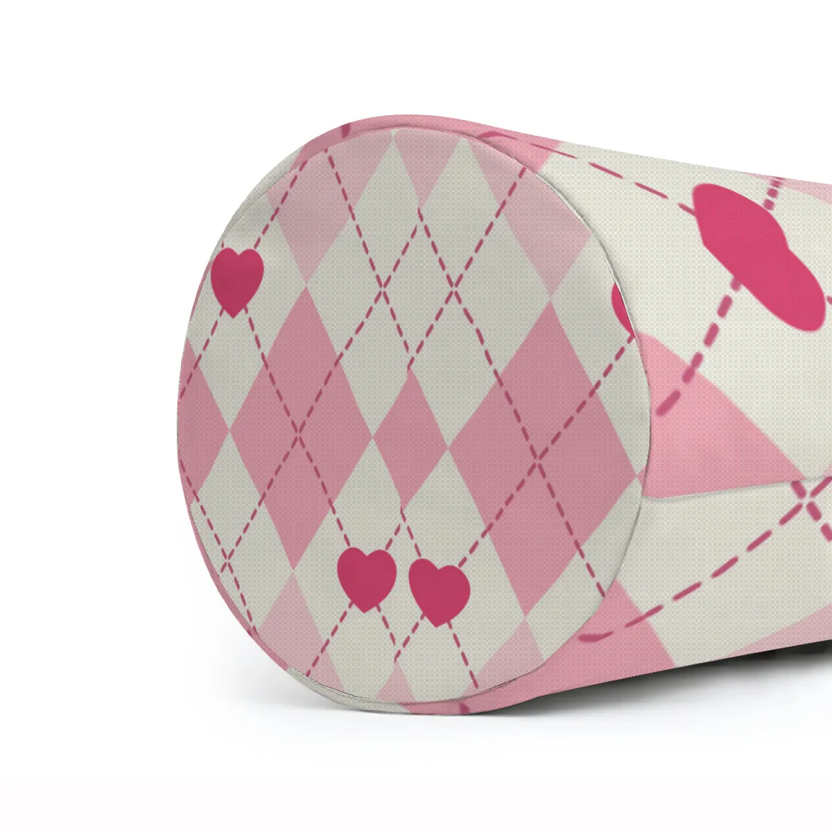 Pink Heart Foldable Basket