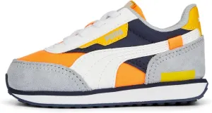 Puma - Infant Future Rider Play On Ac Shoes, Color Ultra Orange/Puma White, Size: 9 M US Toddler