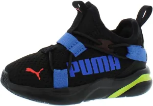 PUMA Rift Slip On Baby Boys Shoes Size 8, Color: Black/Blue