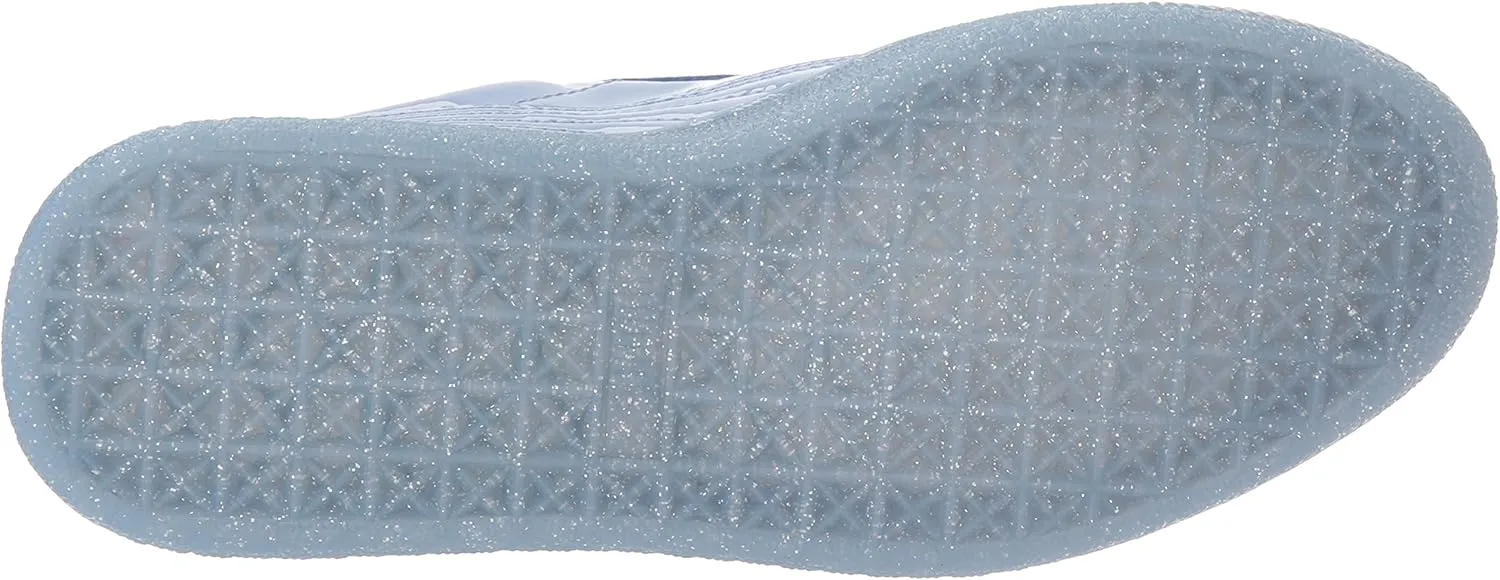 PUMA Unisex-Child Basket Patent Iced Glitz Sneaker