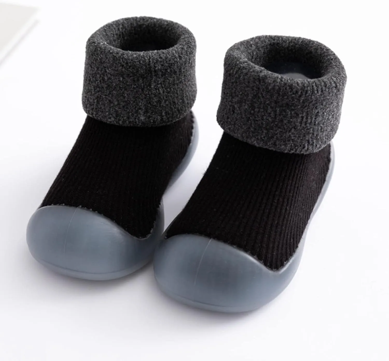 Puppy Slippers for Boys Girls Socks Slipper Soft Baby Boys Rubber Shoes Sole Boys Bedroom Slippers Size 3