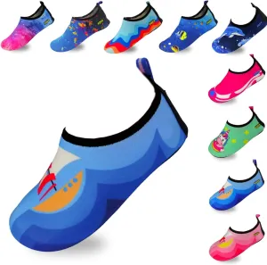 Quick-Dry, Non-Slip, Lightweight Swim Shoes for Summer, Beach, Sea & Pool  for Boys, Girls, Babies, Toddlers & Little Kids