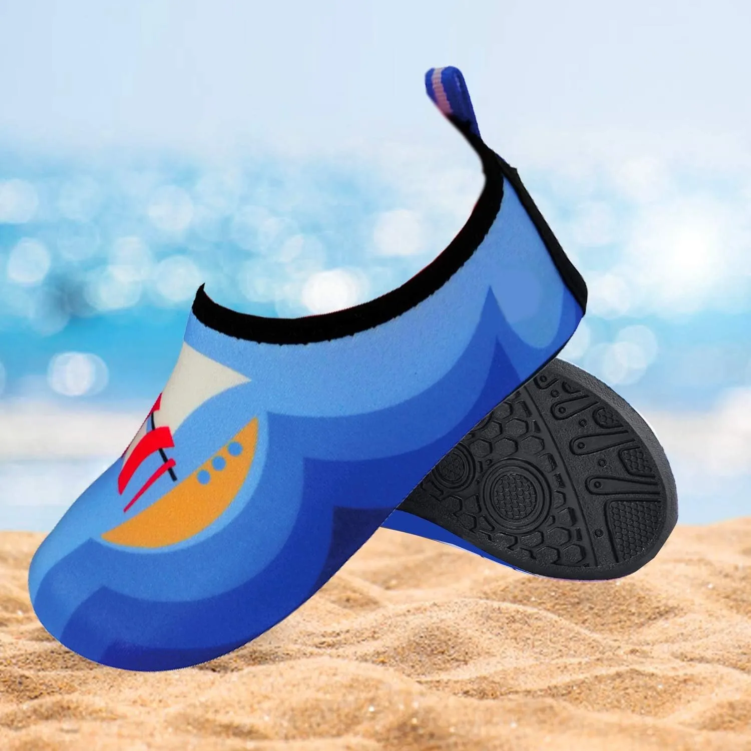 Quick-Dry, Non-Slip, Lightweight Swim Shoes for Summer, Beach, Sea & Pool  for Boys, Girls, Babies, Toddlers & Little Kids