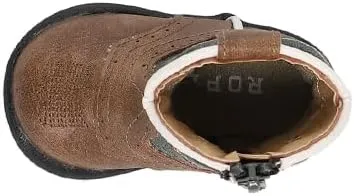 ROPER Infant Boys Cowbaby Daniel Round Toe Casual Boots Mid Calf - Brown