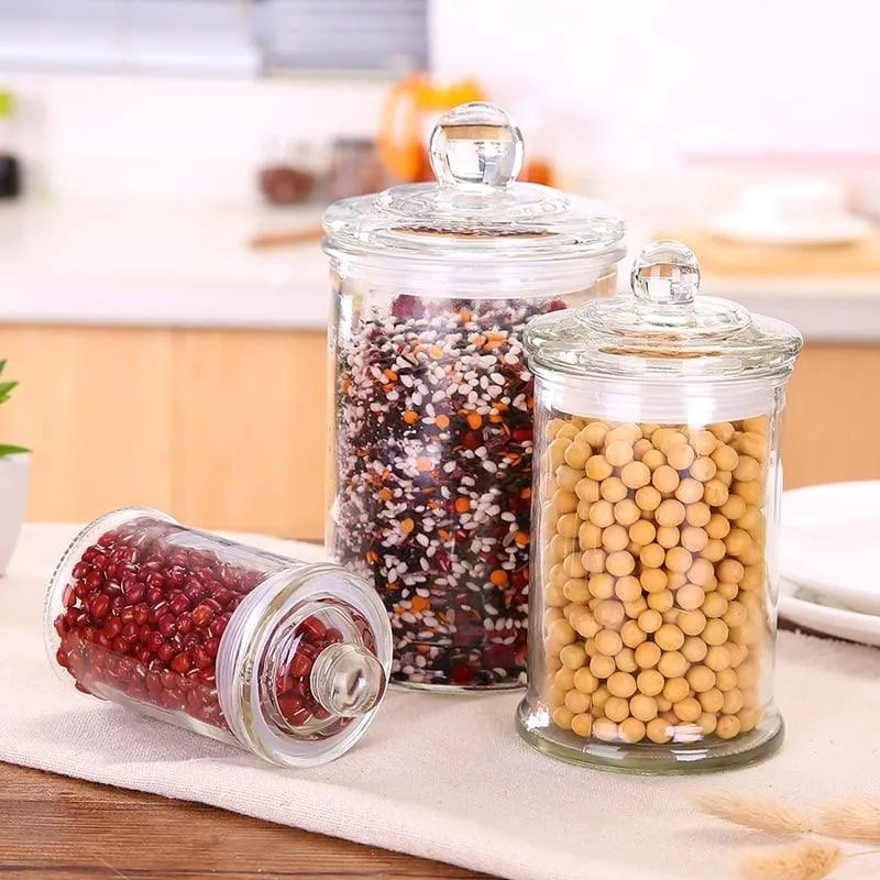 Sealed Glass Storage Jar