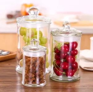 Sealed Glass Storage Jar