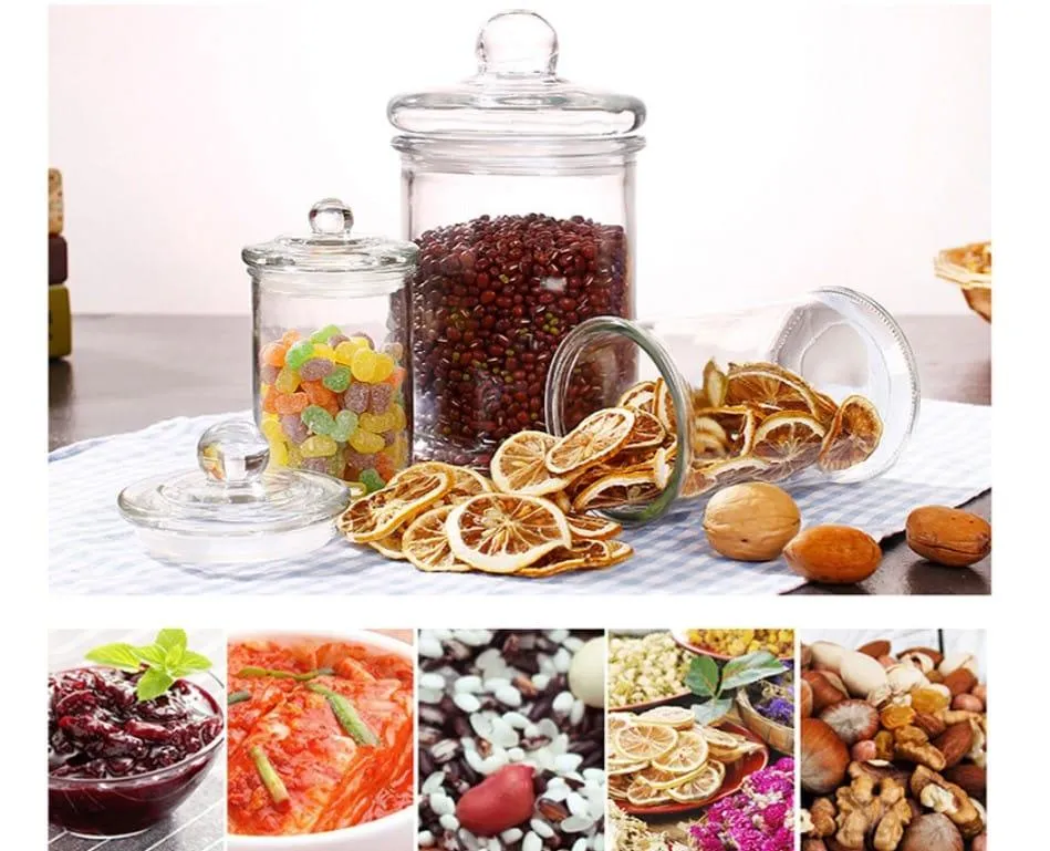 Sealed Glass Storage Jar
