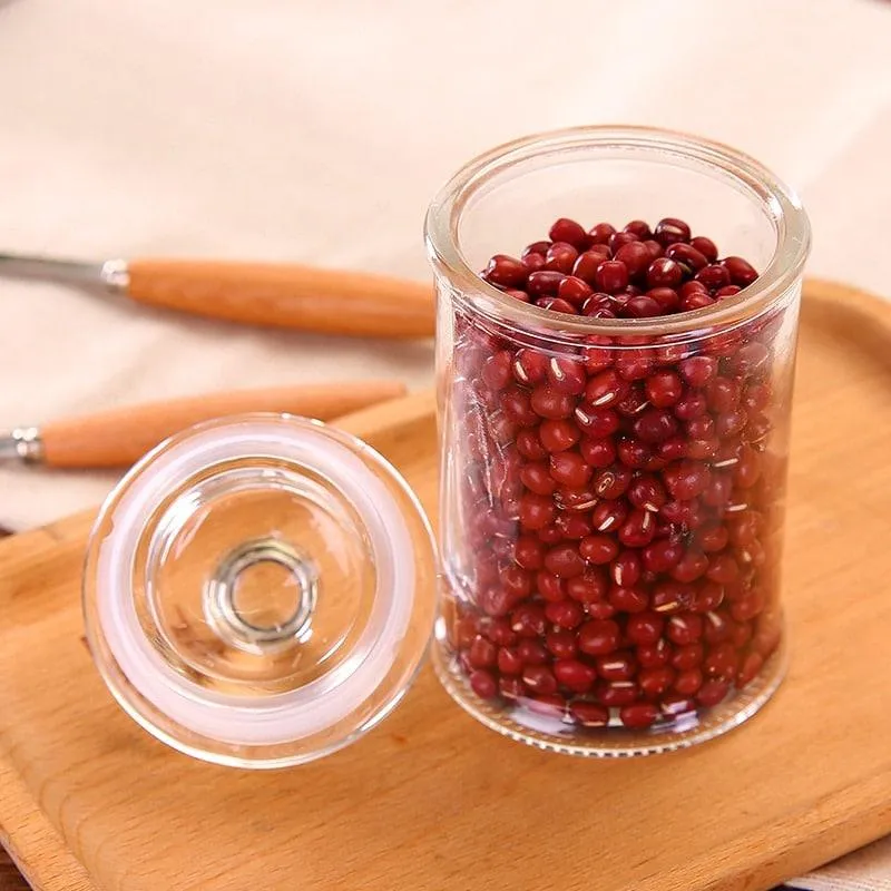 Sealed Glass Storage Jar