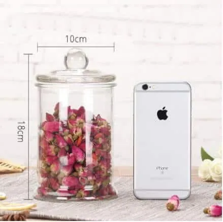 Sealed Glass Storage Jar