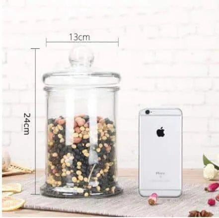 Sealed Glass Storage Jar