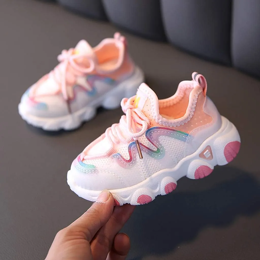 Shoes Girl Lace Shoes Infant Baby Breathable Mesh Toddler Kids Up Soft Girls Baby Shoes Shoes Boys