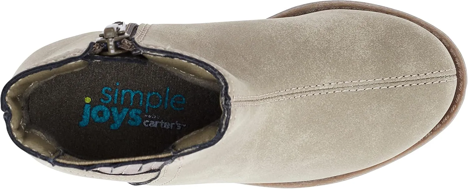 Simple Joys by Carter's Girl's Ella Chelsea Bootie Fashion Boot