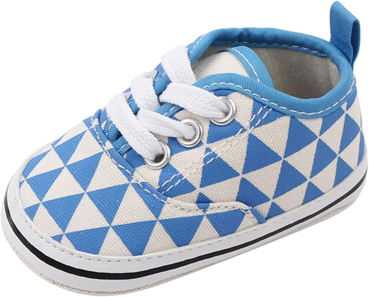 Size 7 Toddler Girl Shoes Infant Toddler Shoes Soft Sole Plaid Lace Up Casual Shoes Princess Shoes Toddler Girl Shoes 9