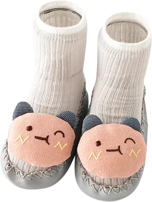 Spring and Summer Children Infant Shoes Soft Soles Non Slip High Top Breathable Comfortable Cute Size 1 Baby Girl Shoes