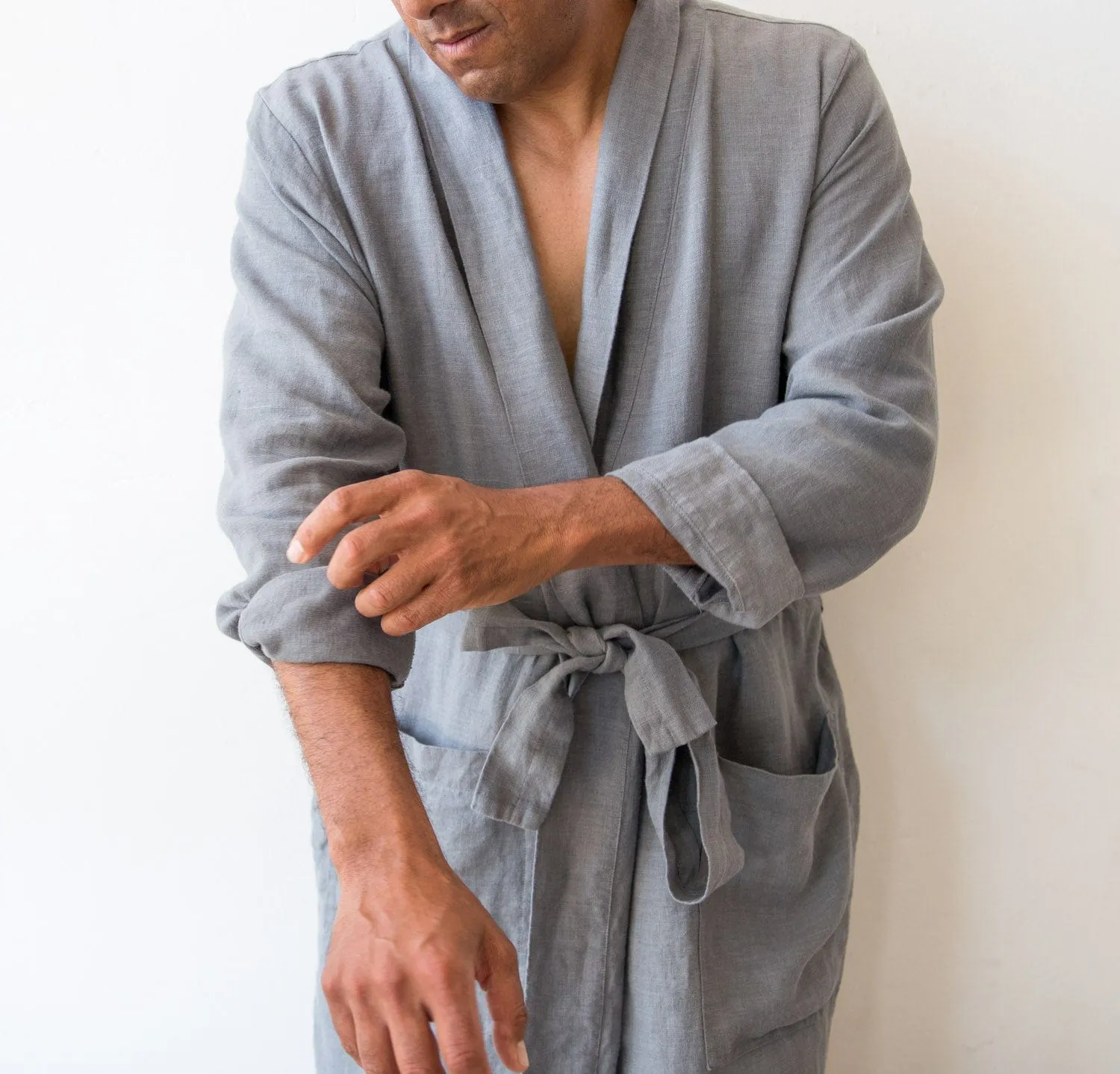 St. Barts Linen Robe