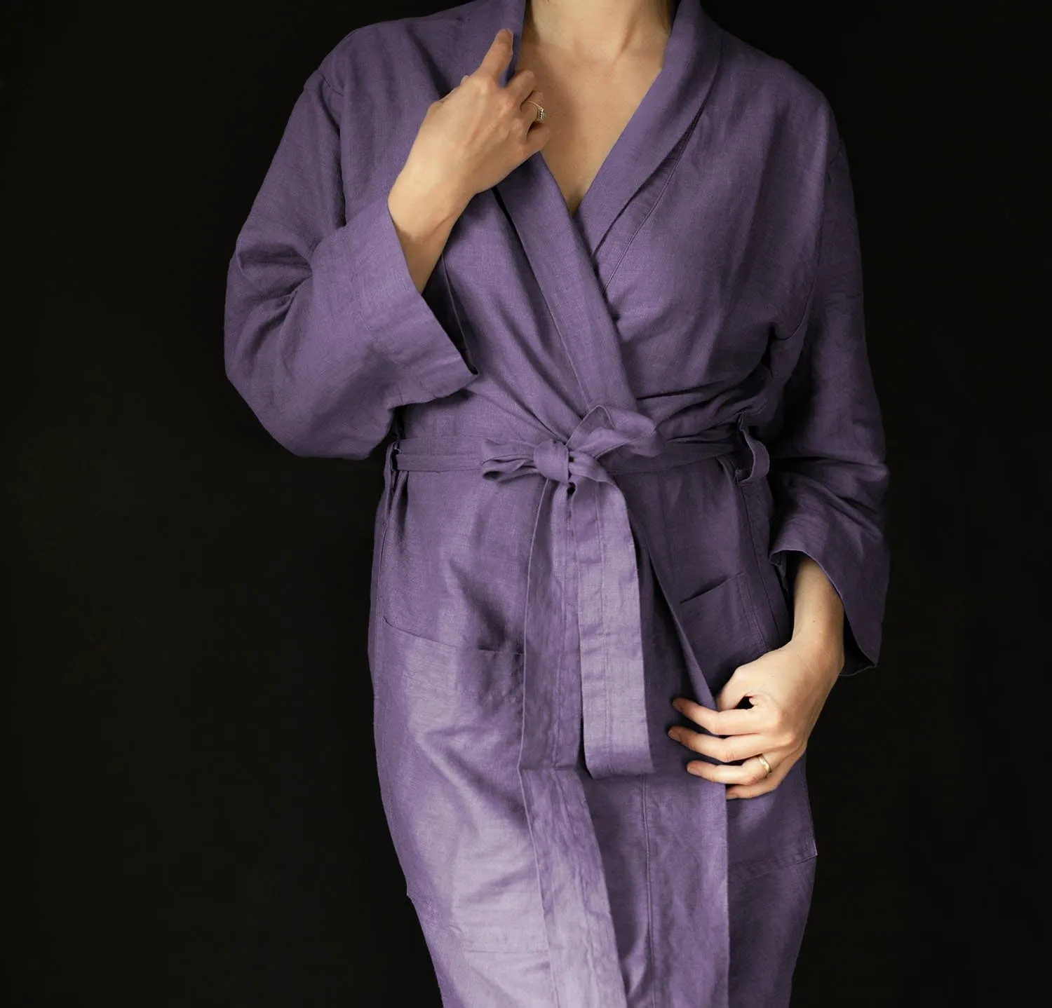 St. Barts Linen Robe