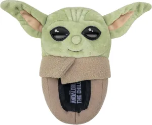 STAR WARS The Mandalorian, Grogu Baby Yoda Boys Slipper Full Body, Kids Size 11/12 to 4/5