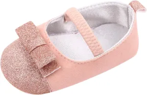 Summer Kids Infant Toddler Shoes Girls Casual Shoes Flat Lightweight Elastic Band Slip On Sequin Upper 12 Month Shoes