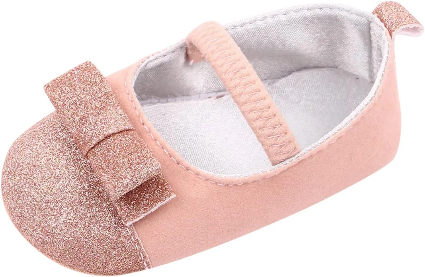 Summer Kids Infant Toddler Shoes Girls Casual Shoes Flat Lightweight Elastic Band Slip On Sequin Upper 12 Month Shoes