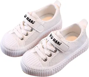Summer Thin Mesh Rubber Sole Lightweight Breathable Non Slip Children's Casual Sports Shoes Girls Shoes Size 2 Big Kid