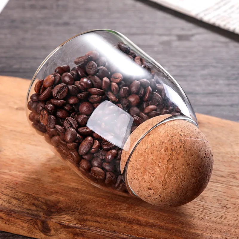 Teega Glass Storage Bottle with Cork Sets (3in1)