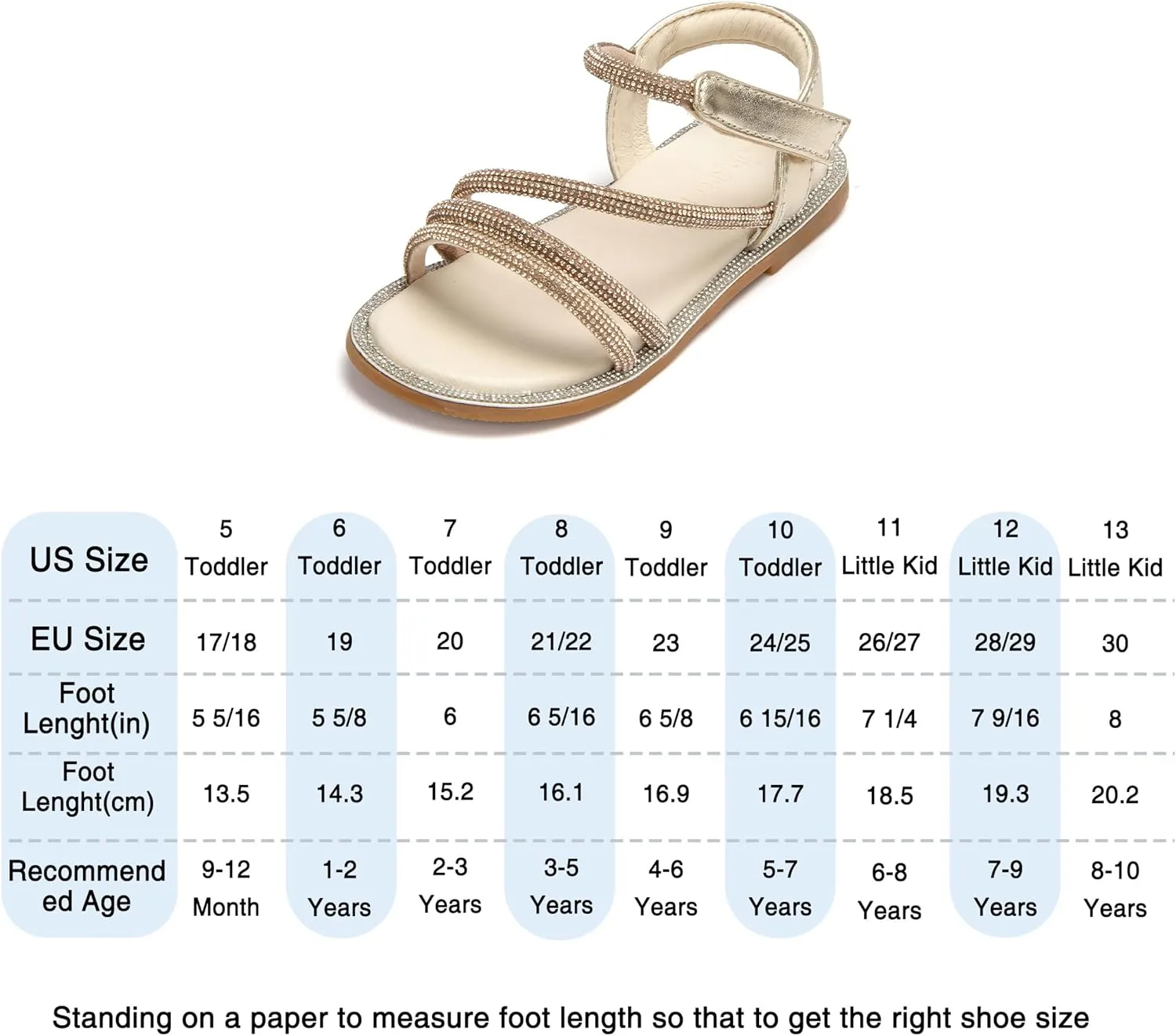 THEE BRON Toddler Girls Dress Sandals Kids Butterfly Floral Summer Sandalias Shoes