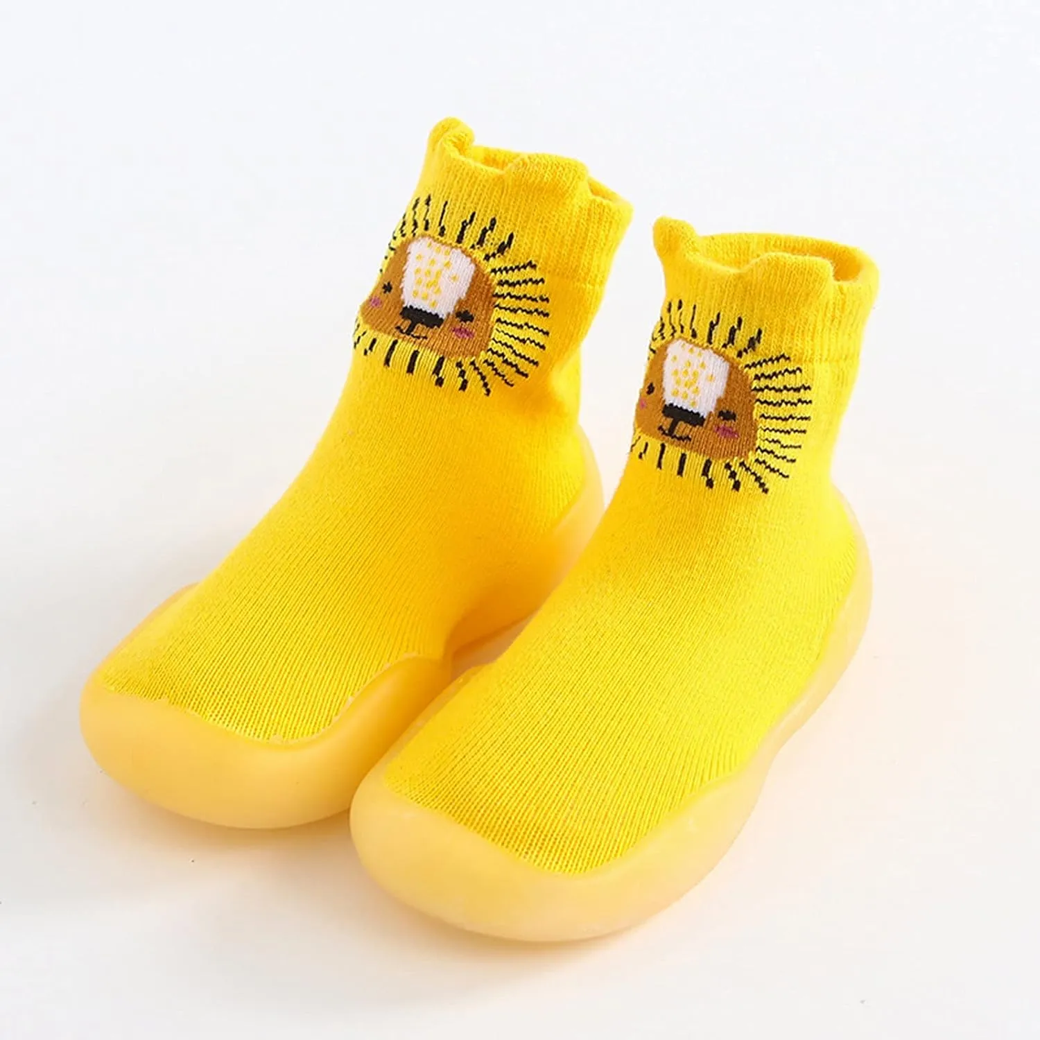 Toddler Baby Boys Girls Solid Warm Knit Soft Sole Rubber Shoes Socks Slipper Slippers for Men Non Slip