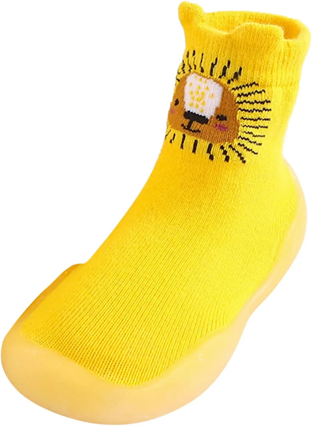 Toddler Baby Boys Girls Solid Warm Knit Soft Sole Rubber Shoes Socks Slipper Slippers for Men Non Slip