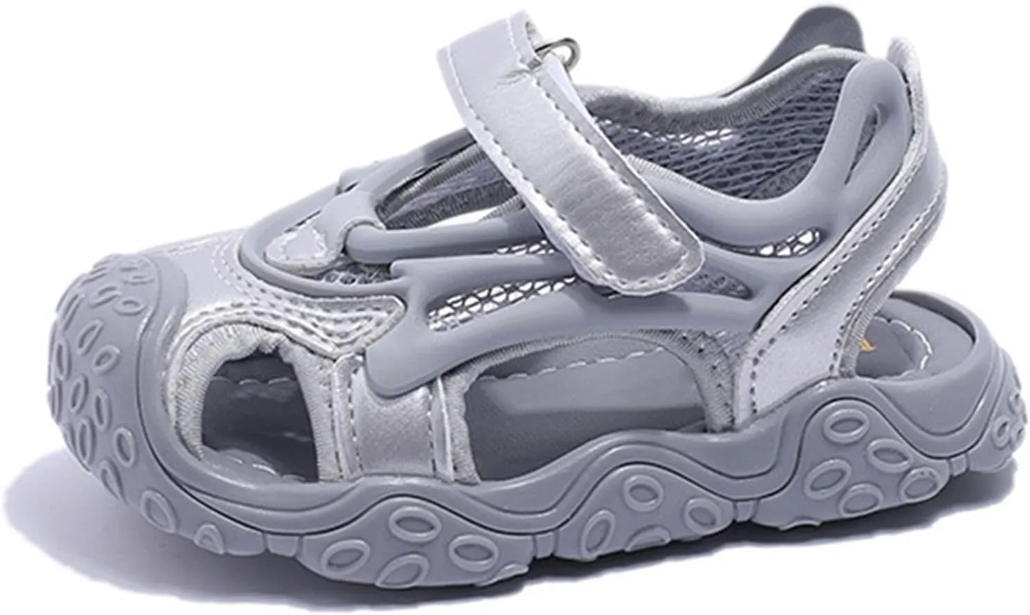 Toddler Boys Girls Motion Sandals Non Slip Open Toe Soft Sole Outdoor Shoes Summer Net-Like Shoes The First Pair Sandals