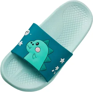 Toddler Girls Boy Shoes Baby Summer Cartoon Dinosaur Slippers Sandals Girl's Boys Bedroom Shower Indoor Slippers