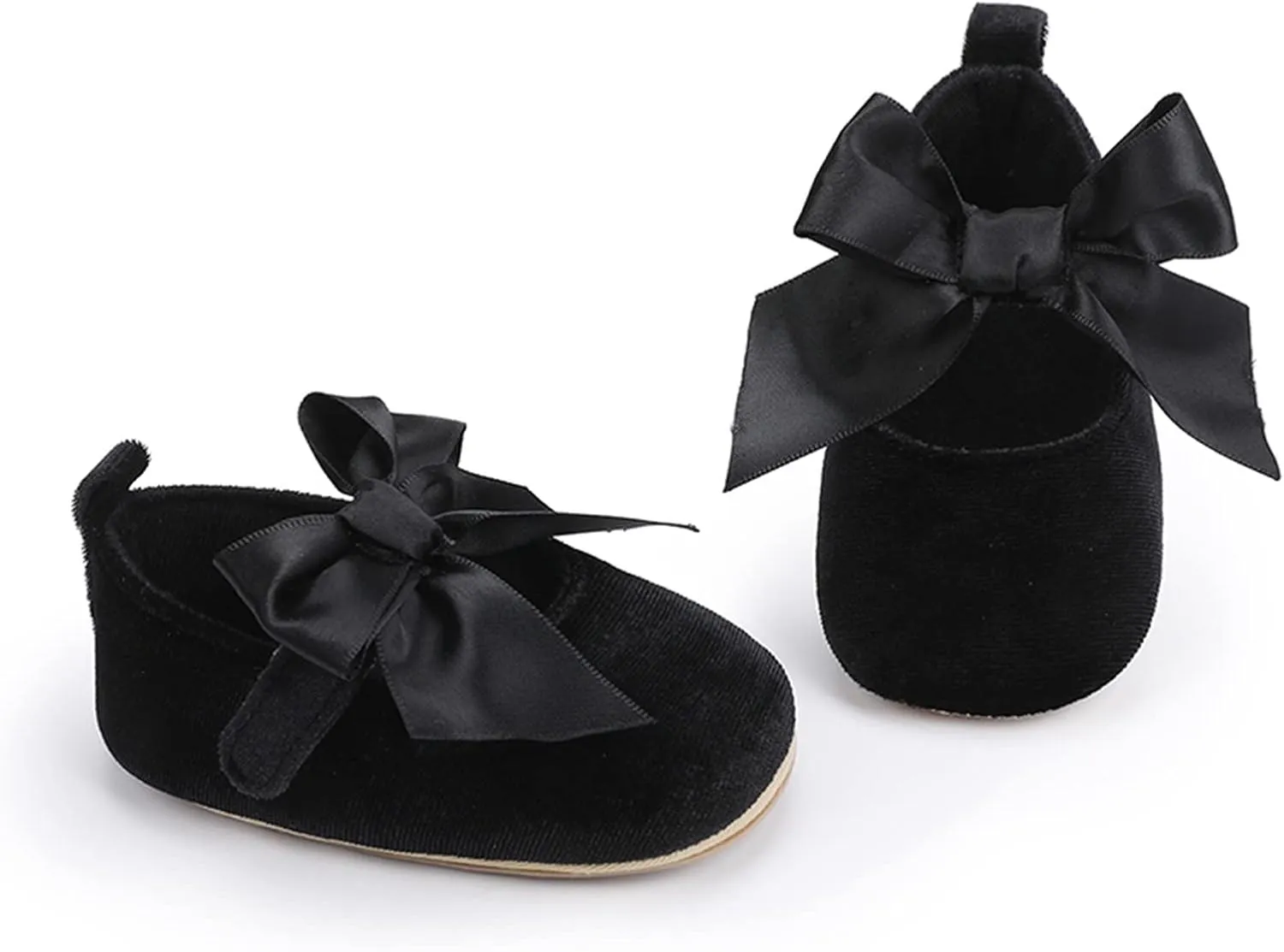 Toddler Kids Infant Girls Soild Bowknot Princress Shoes Soft Sole The Floor Barefoot Non Slip 5 Toddler Boy Shoe